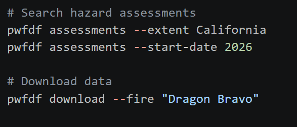 PWFDF API